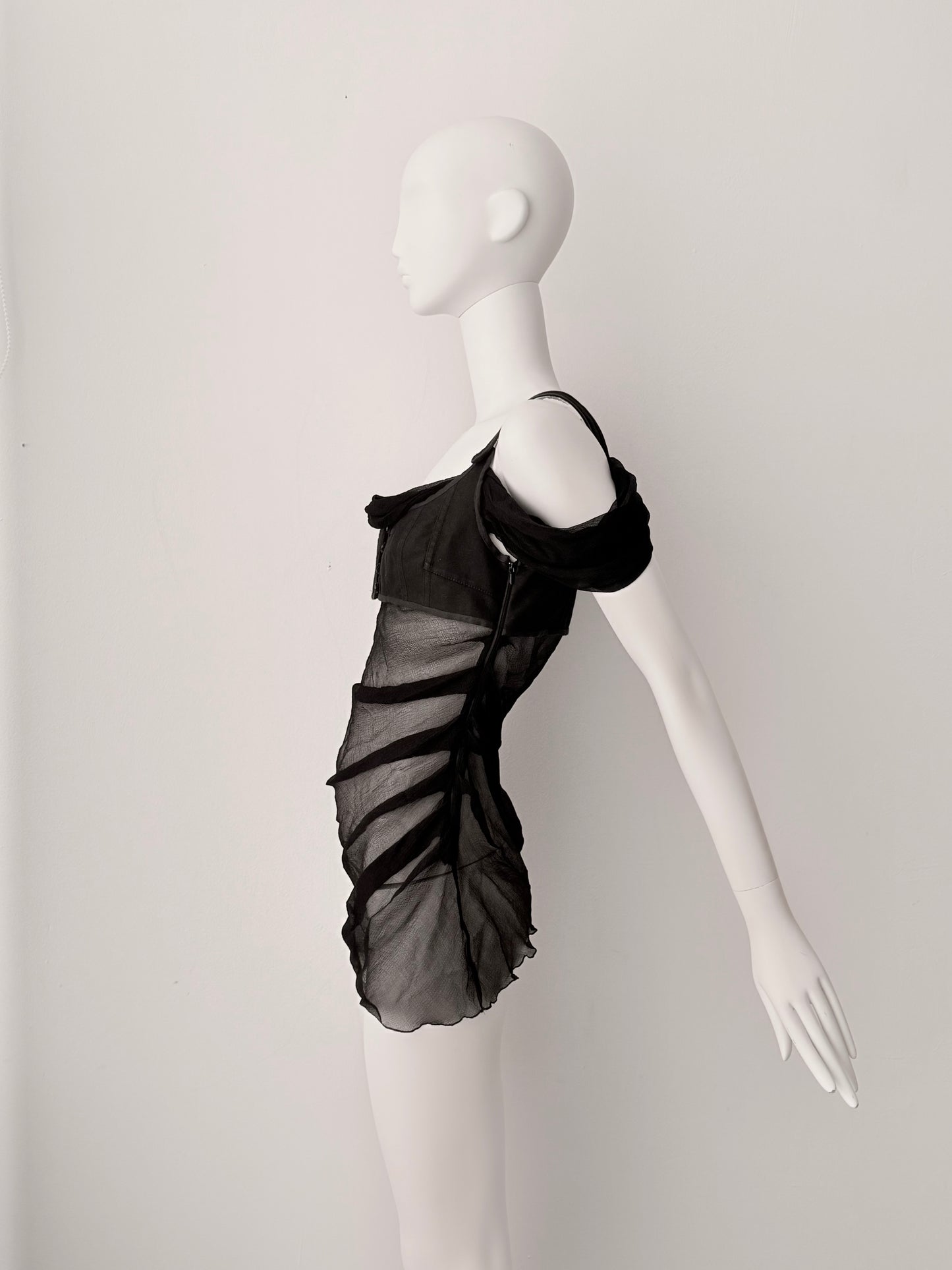 Alexander McQueen SS2005 top/mini dress