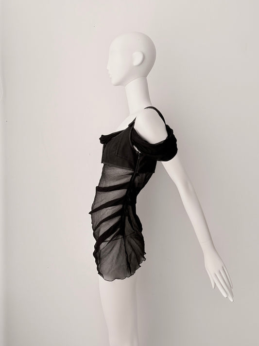 Alexander McQueen SS2005 top/mini dress
