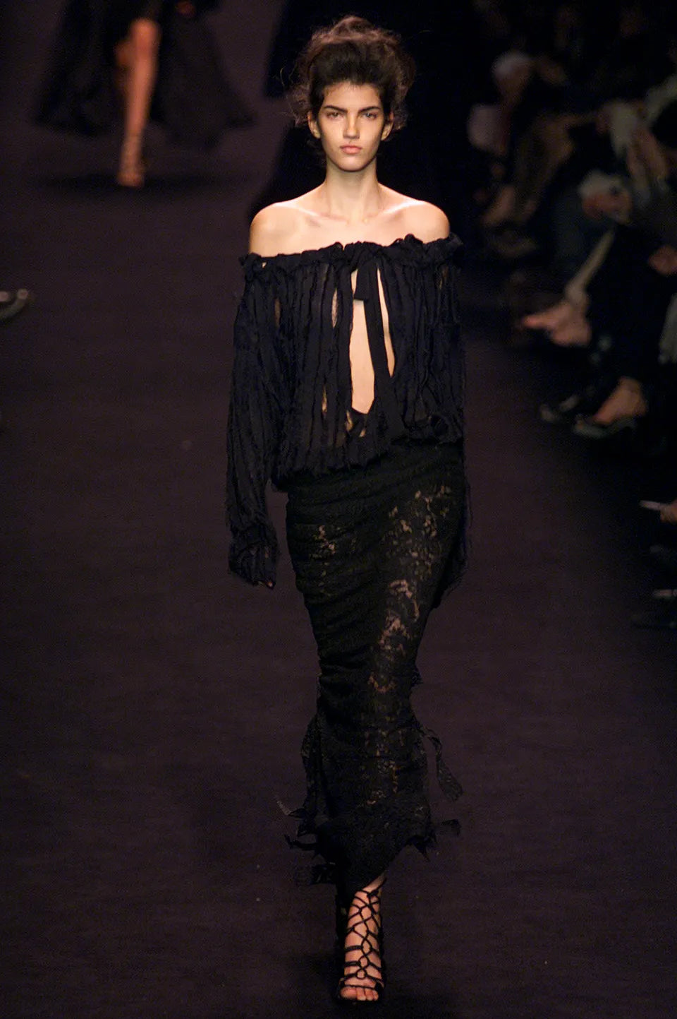 Yves Saint Laurent by Tom Ford FW2002 runway ensemble