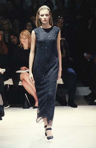 Cerruti FW 1998 Embellished Dress by Peter Speliopoulos
