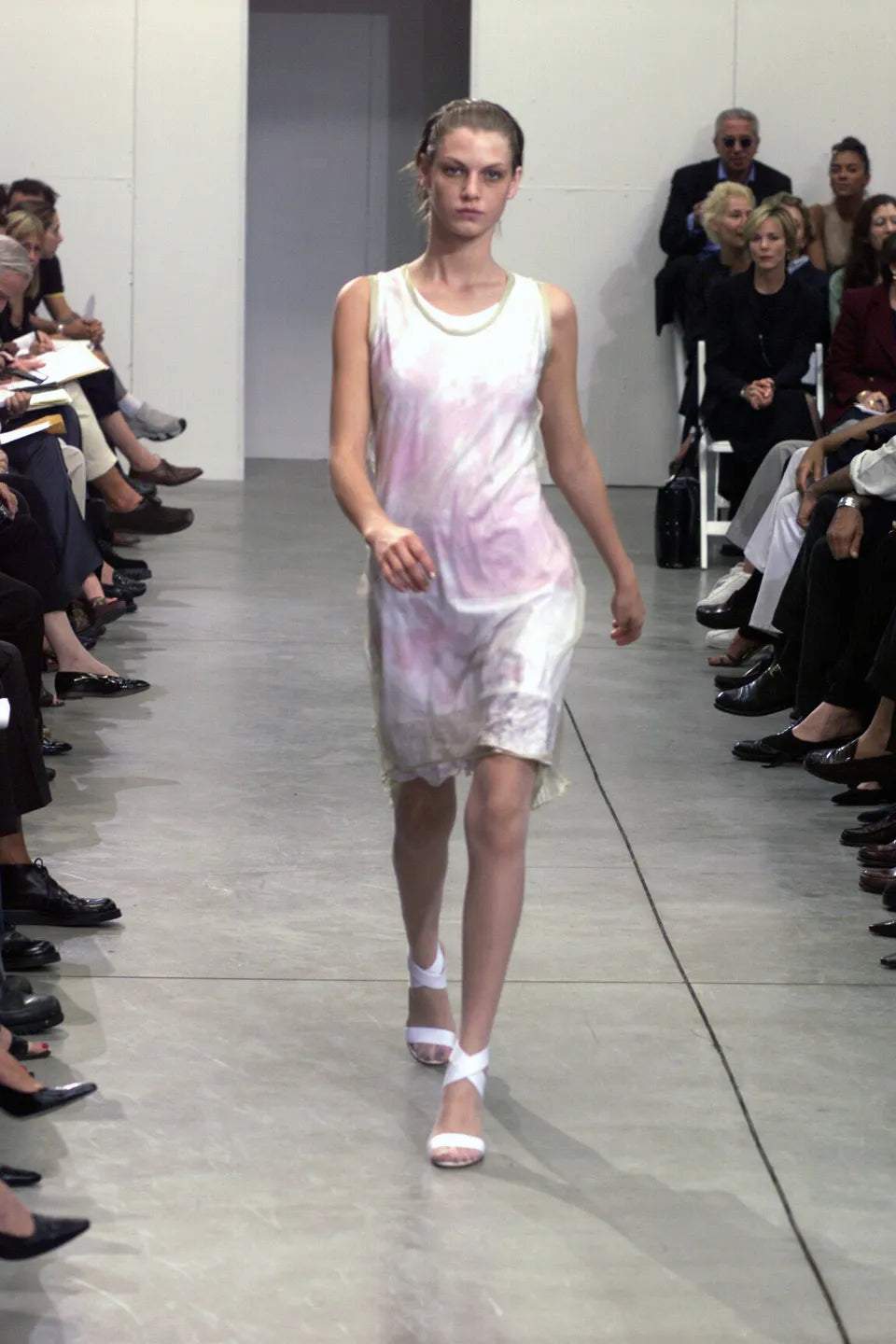 HELMUT LANG SS1999 SILK ORGANZA DRESS