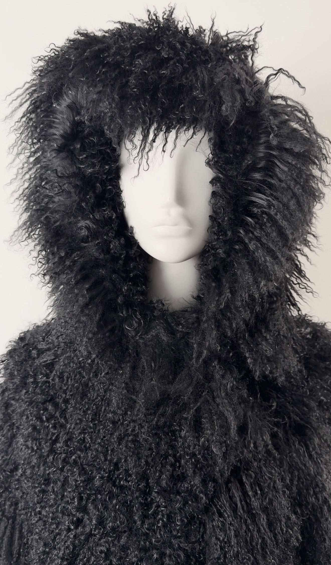 Yves Saint Laurent Mongolian shearling coat