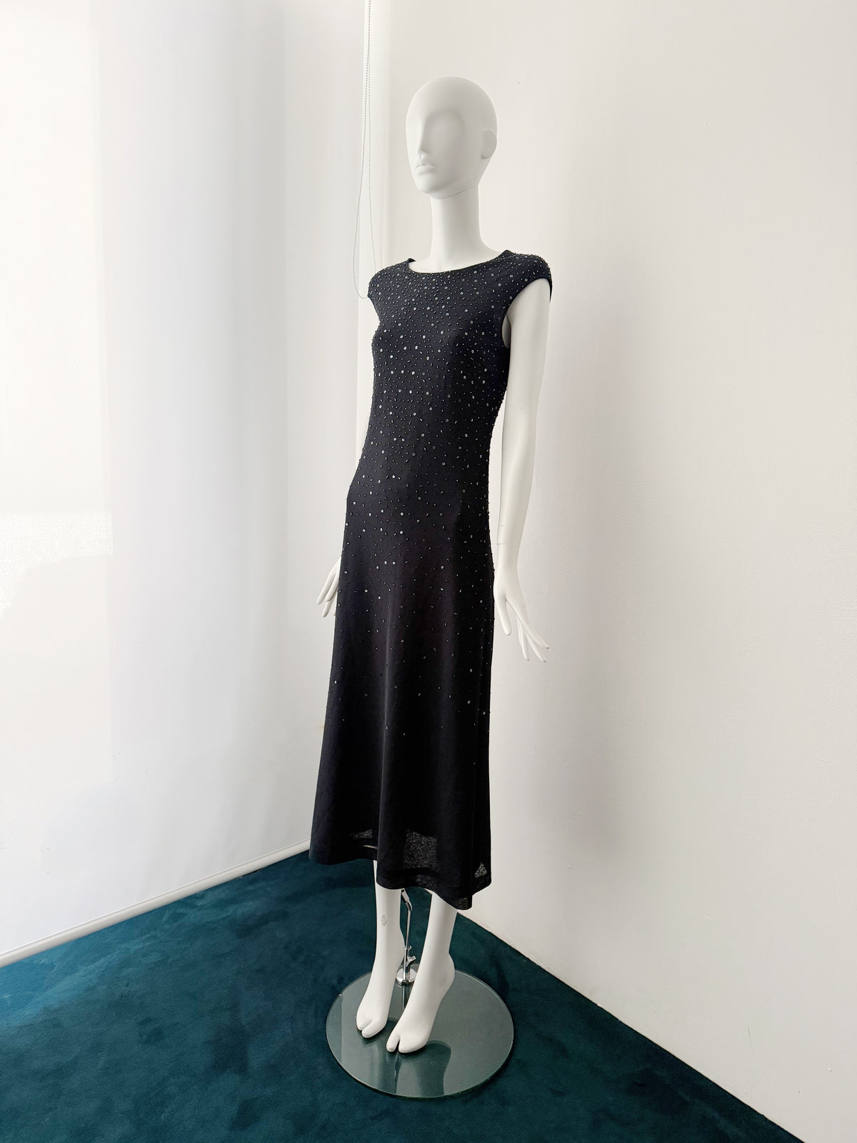 Cerruti FW 1998 Embellished Dress by Peter Speliopoulos