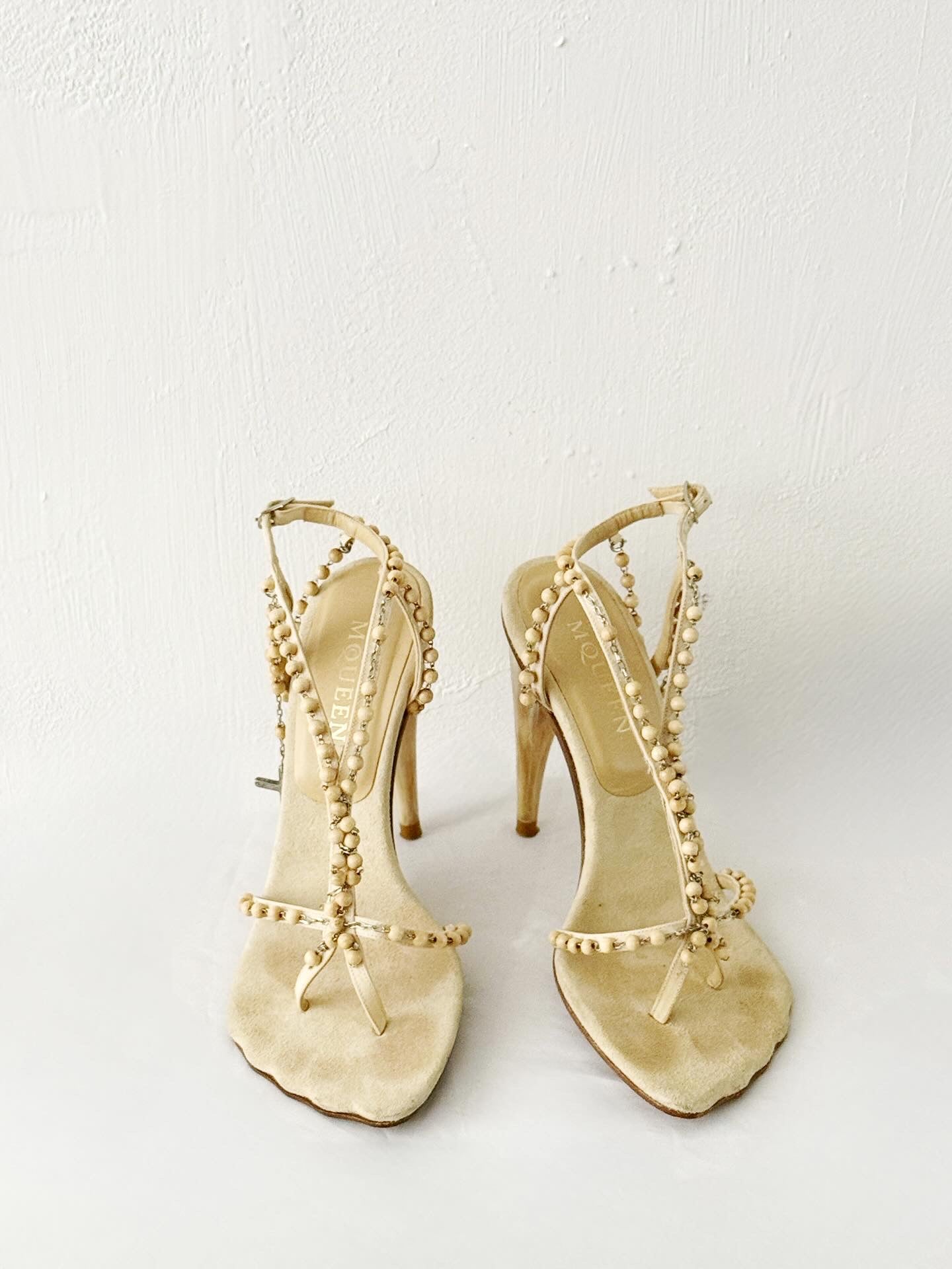 Alexander McQueen Rosary Heels S/S 2002.