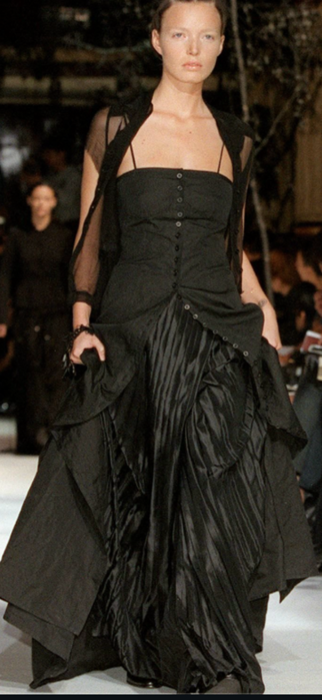 Runway relic. Dries van Noten SS99 in full form.