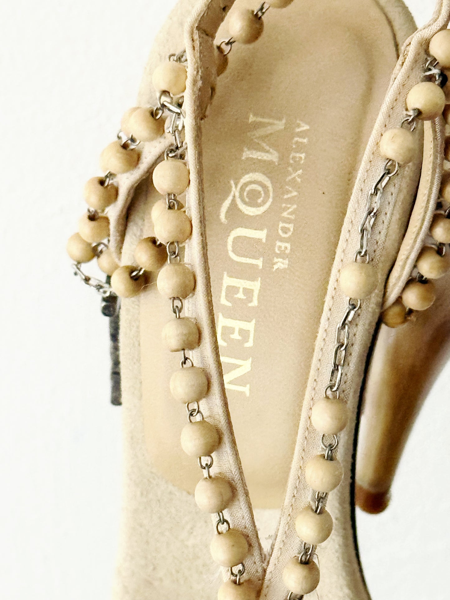 Alexander McQueen Rosary Heels S/S 2002.