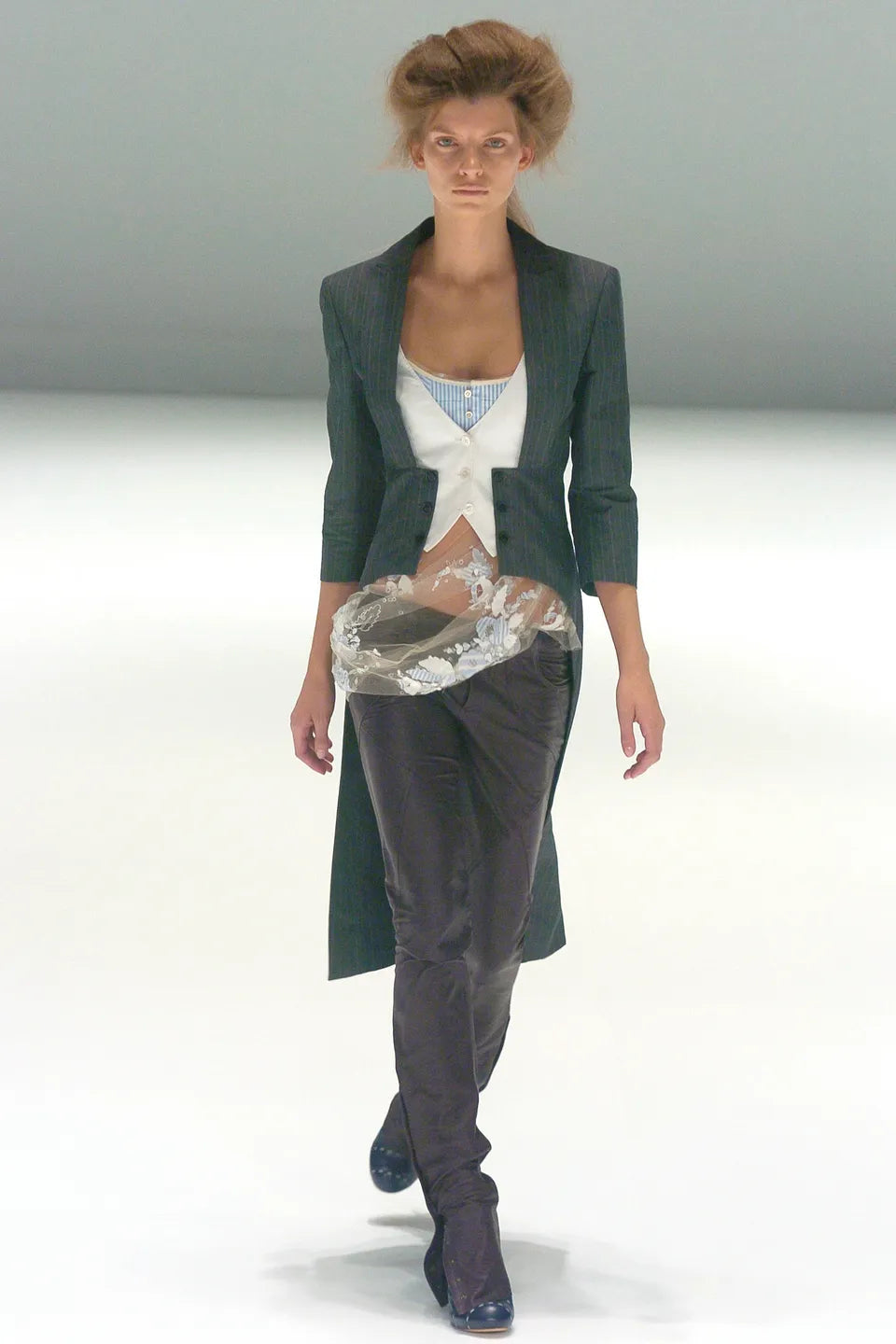 Alexander McQueen SS2005 top/mini dress