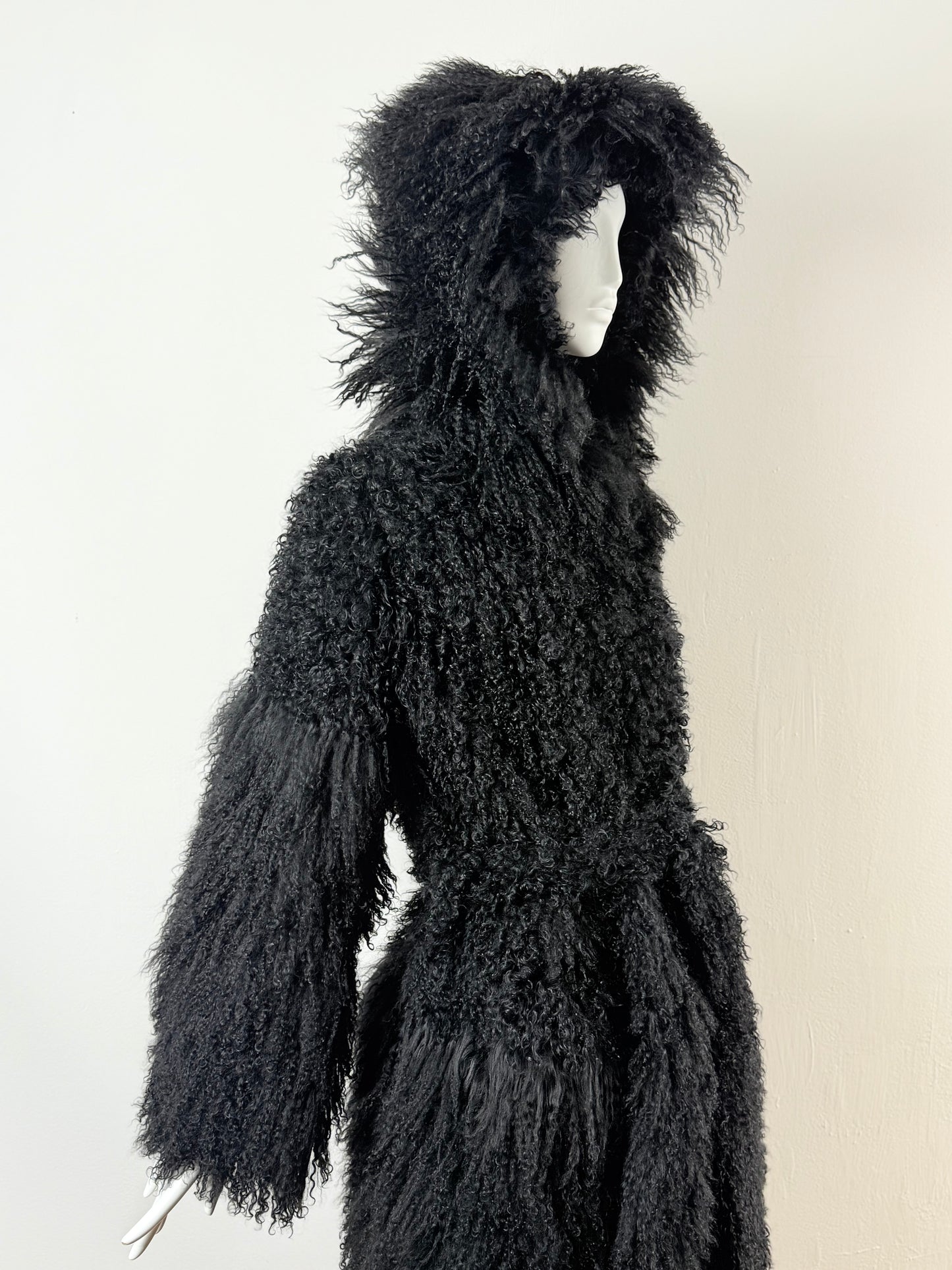 Yves Saint Laurent Mongolian shearling coat