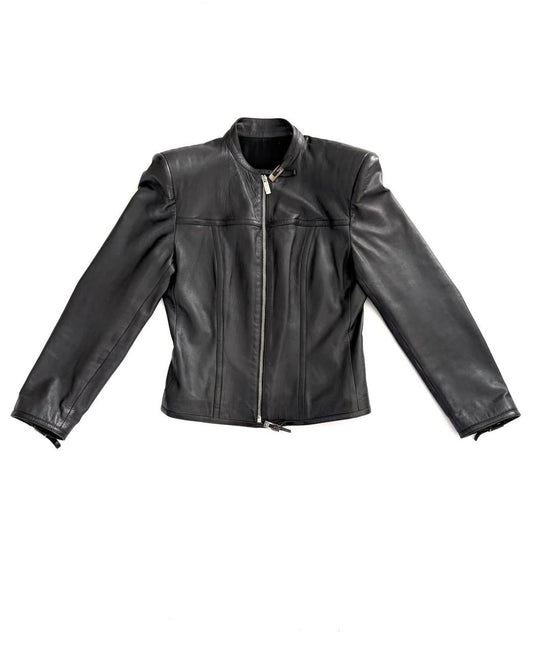 Gucci by Tom Ford F/W 1997 G Buckle Biker Jacket